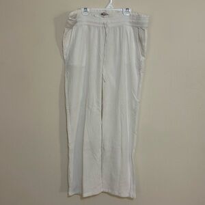 Calypso St. Barth Gauzy Cotton Wide Leg Pant